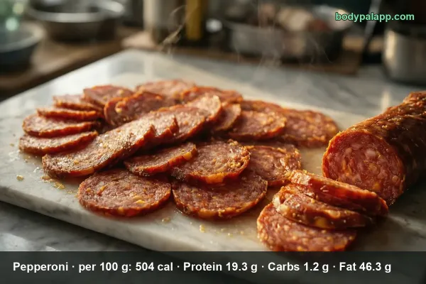 Pepperoni calories