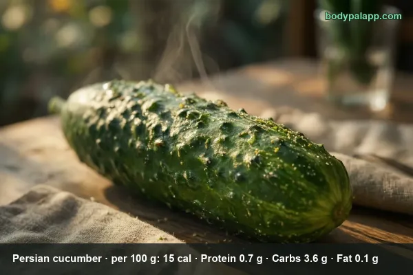 Persian Cucumber calories