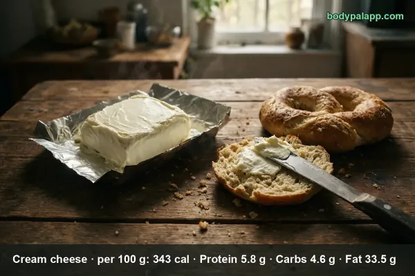 Philadelphia Cream Cheese calories