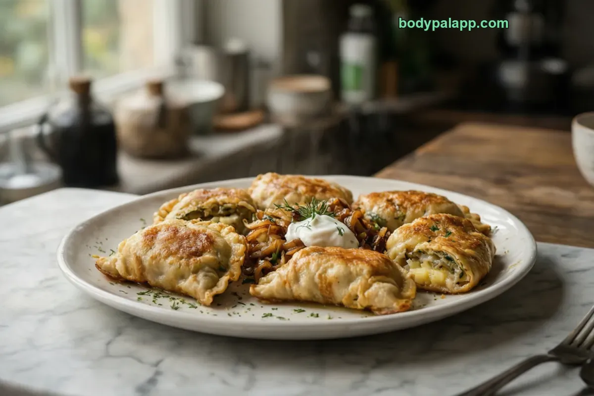 Pierogi, cooked