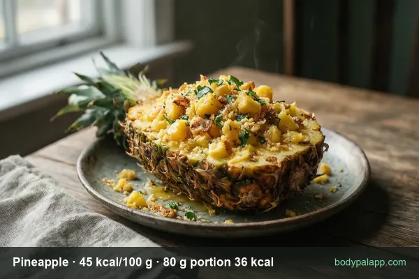 Pineapple calories