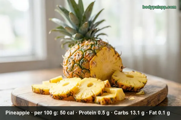 Pineapple calories