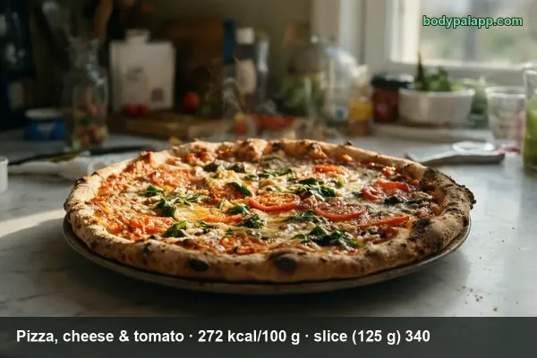 Pizza calories