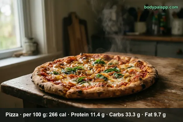 Pizza calories