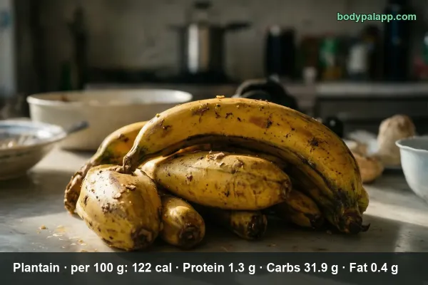 Plantain calories