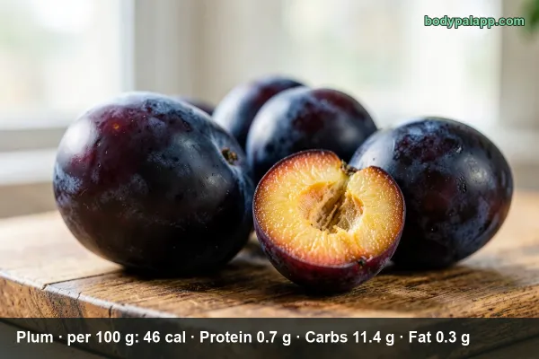 Plum calories