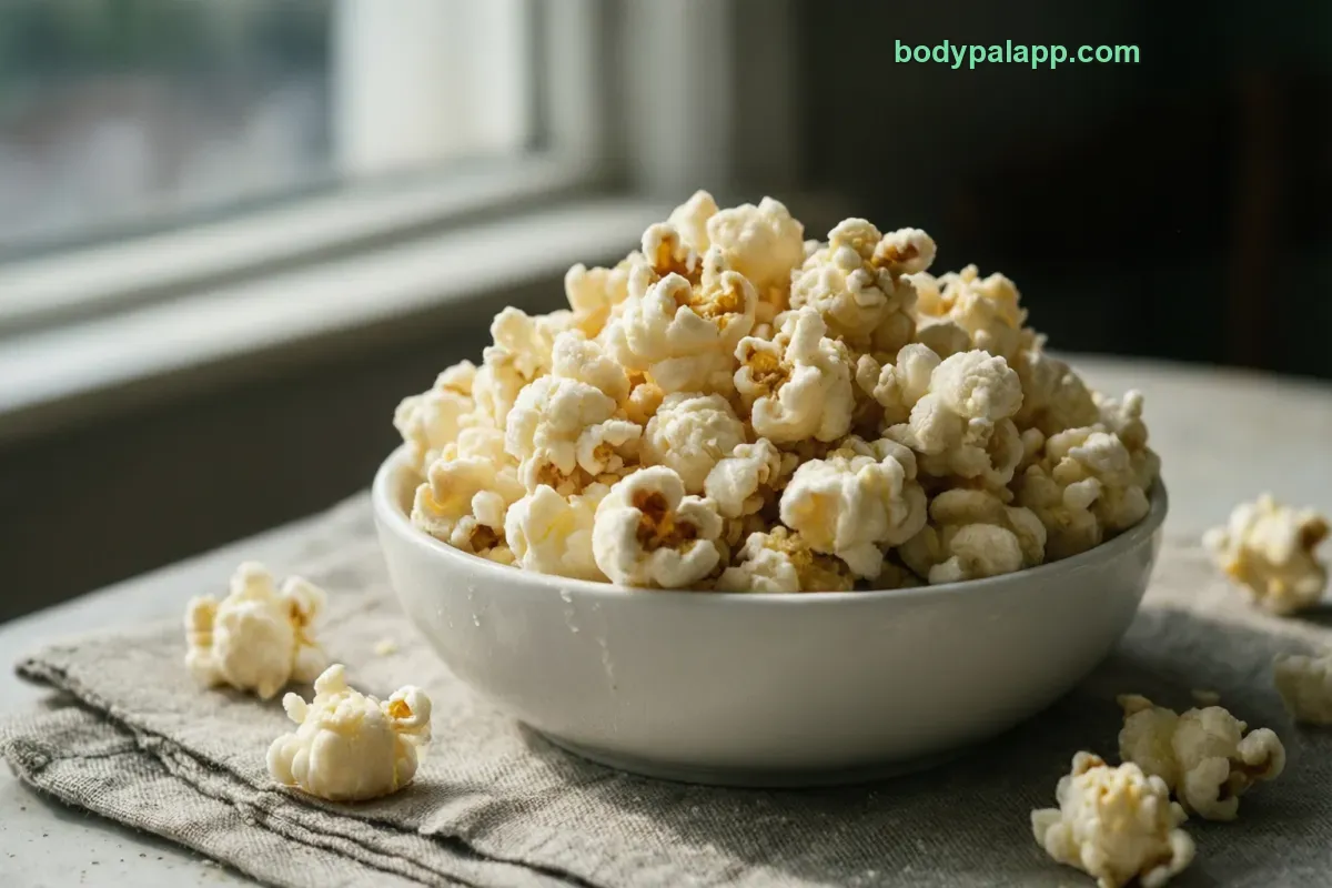 Palomitas sin aceite, hechas con aire caliente