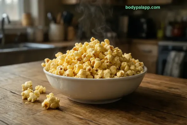 Popcorn Popped In Oil