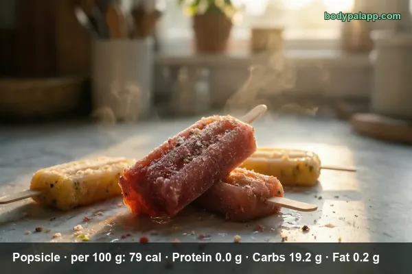 Popsicle calories