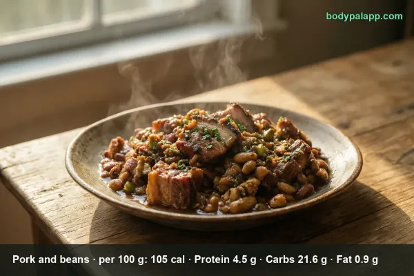 Pork And Beans calories