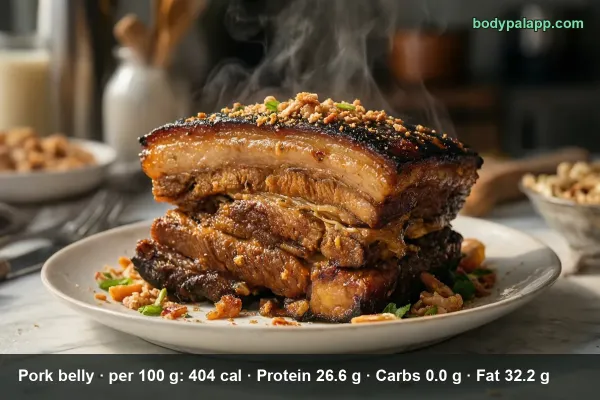 Pork Belly calories
