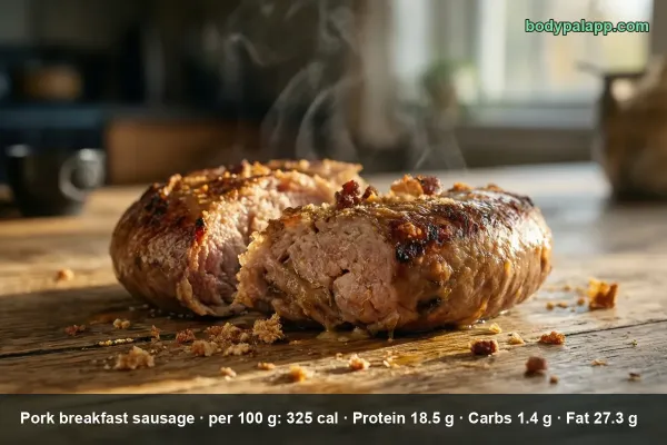 Pork Breakfast Sausage calories