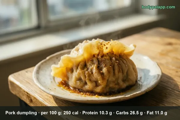 Pork Dumpling calories