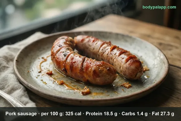 Pork Sausage calories