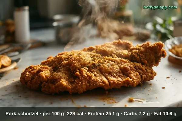 Pork Schnitzel calories