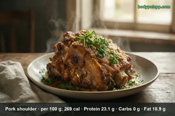Pork Shoulder calories