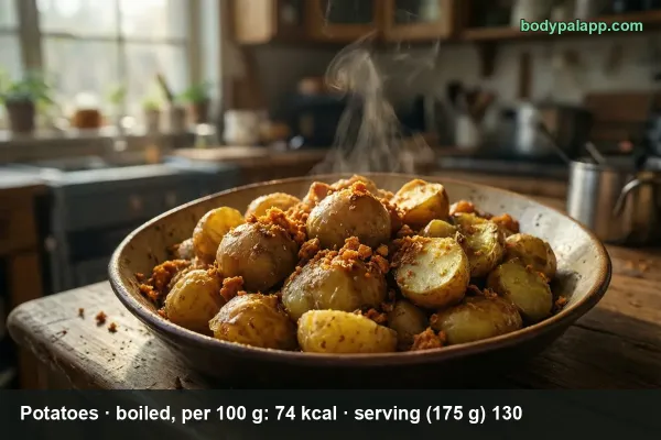 Potatoes calories