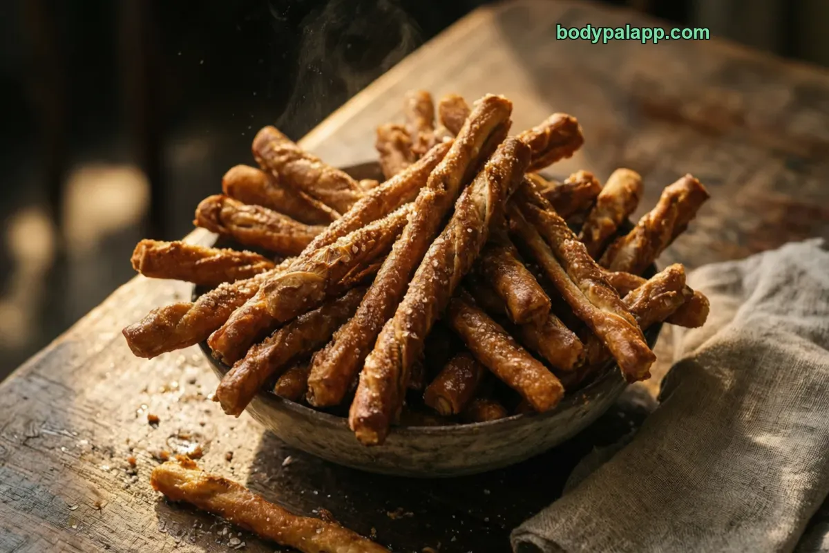 Pretzel stick, hard pretzels, plain