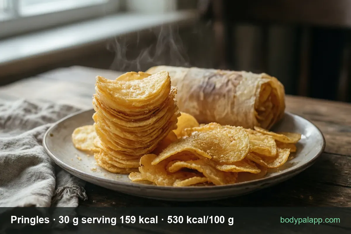 Pringles - 159 kcal per 30 g serving
