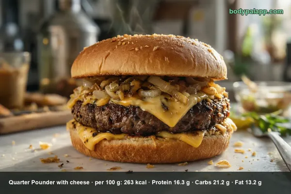 Quarter Pounder calories