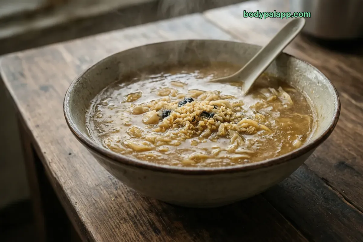 Ramen broth, dashi style, ready to serve