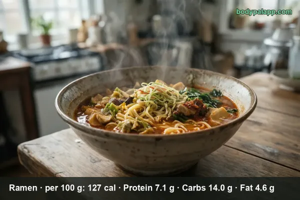 Ramen calories