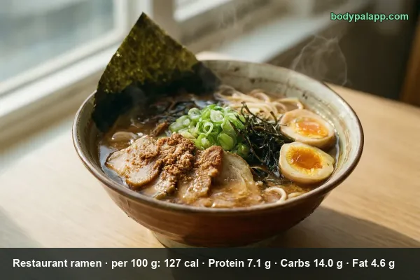 Restaurant Ramen calories