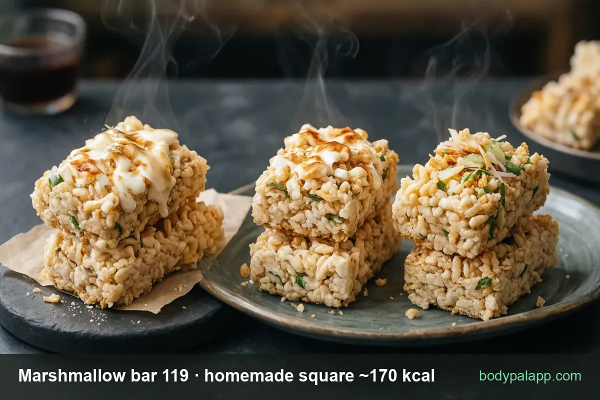 Rice Krispies Square variants calories comparison