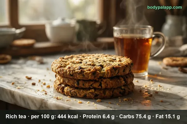Rich tea biscuit calories