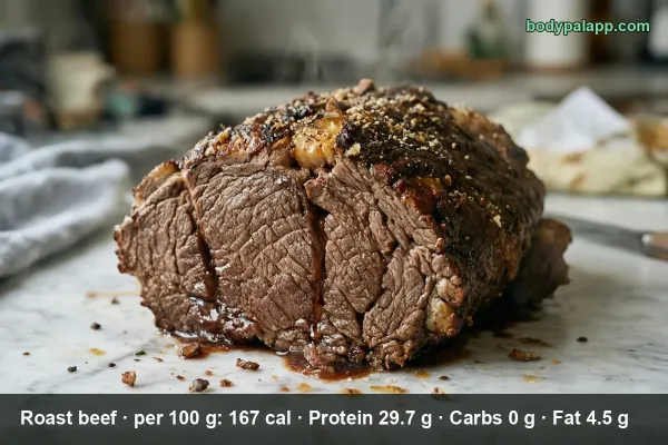 Roast Beef calories