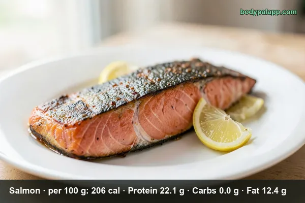 Salmon calories