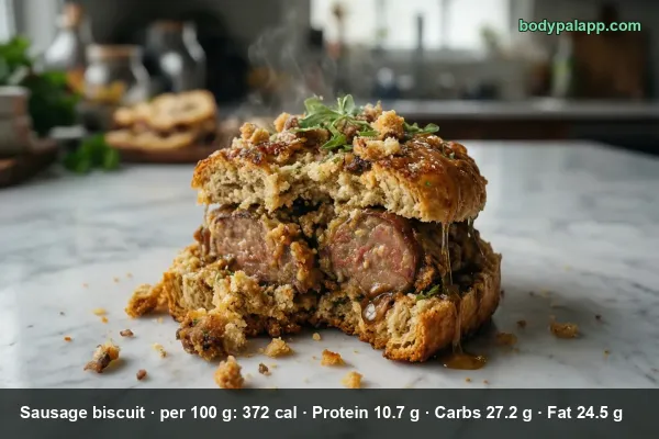 Sausage Biscuit calories