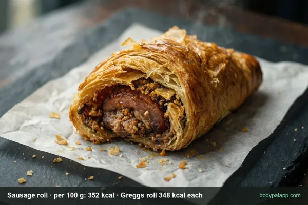 Sausage roll calories