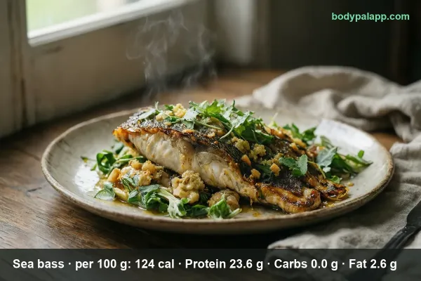 Sea Bass calories