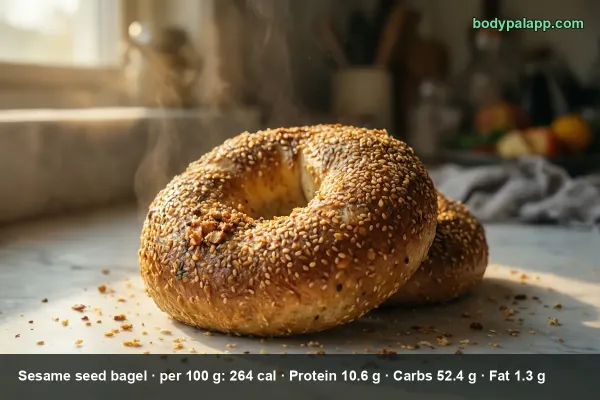 Sesame Seed Bagel calories