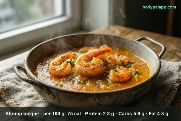 Shrimp Bisque calories