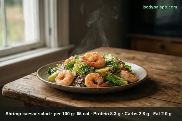 Shrimp Caesar Salad calories