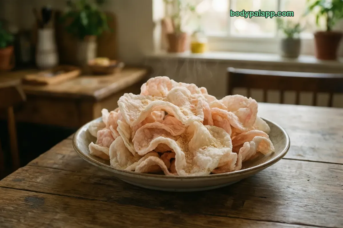 Shrimp chips, ready to eat