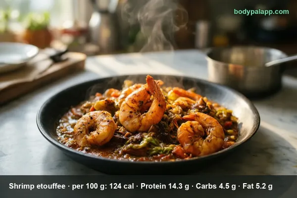 Shrimp Etouffee calories