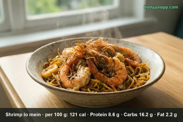 Shrimp Lo Mein calories