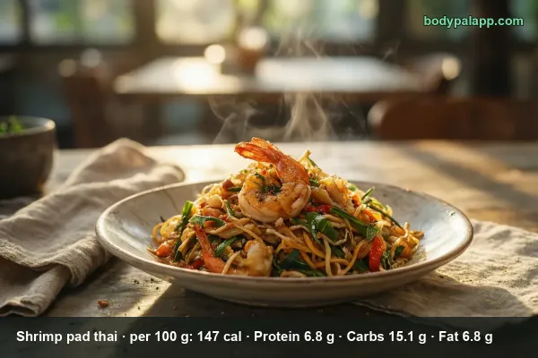 Shrimp Pad Thai calories