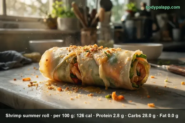 Shrimp Summer Roll calories