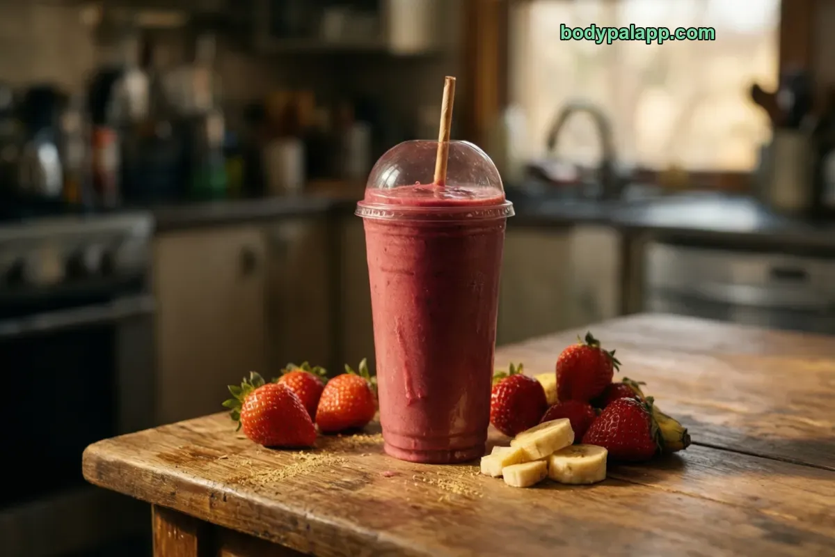 Smoothie king smoothie, fast food smoothie