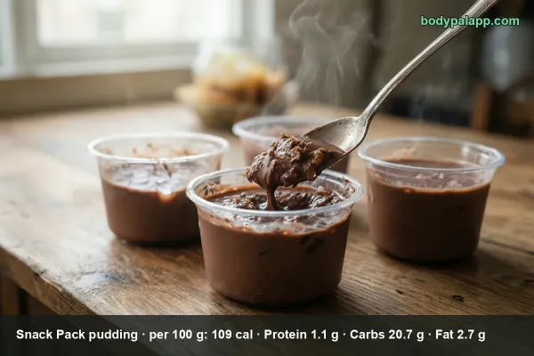 Snack Pack Pudding calories