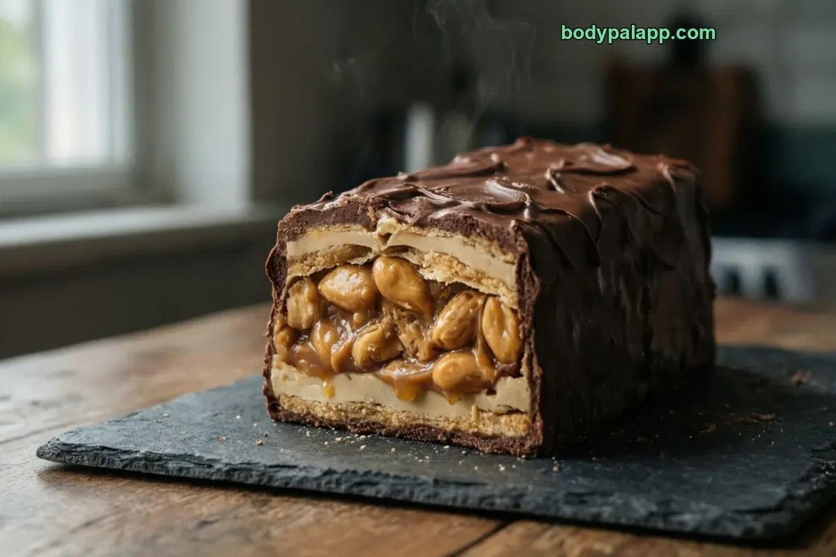 Snickers bar, milk chocolate candy bar