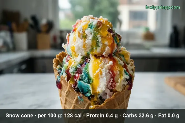 Snow Cone calories
