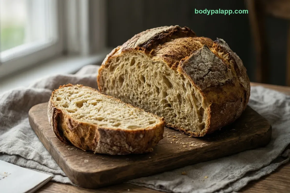 Soda bread, baked