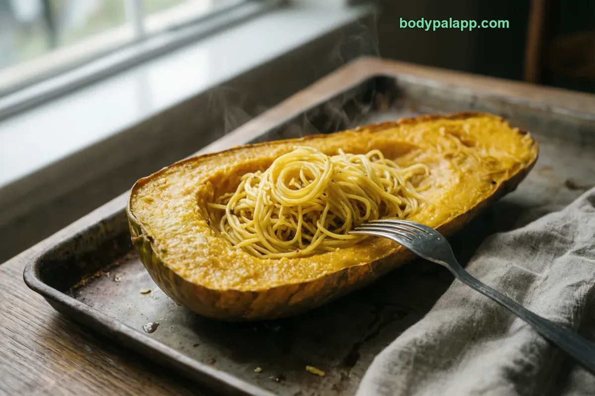 Spaghetti squash, cooked, unsalted
