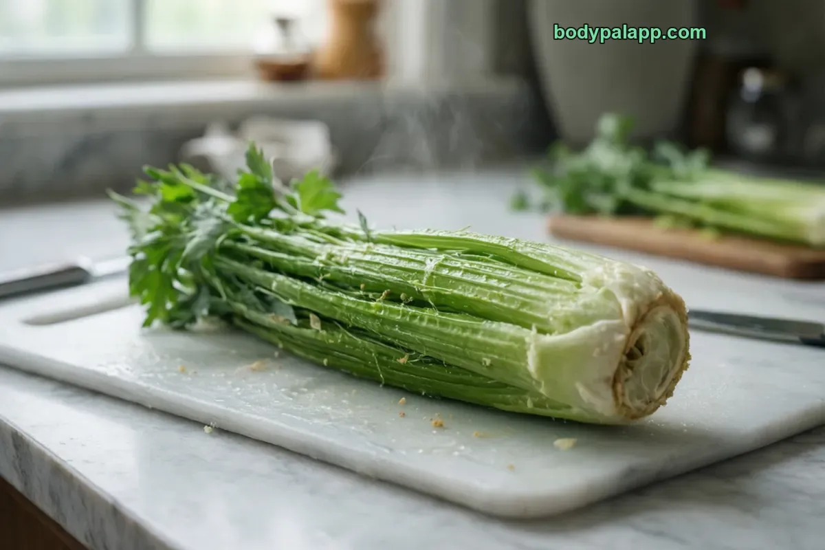 Stalk of celery, raw