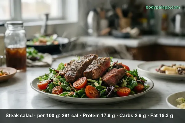 Steak Salad calories